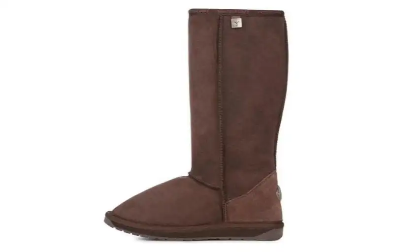 EMU Australia Sheepskin Knee High Snow Boots Men's Umber