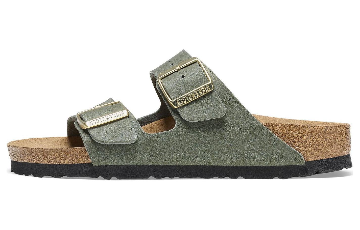 Женские шлепанцы Birkenstock 1025477 (светло-зеленые)