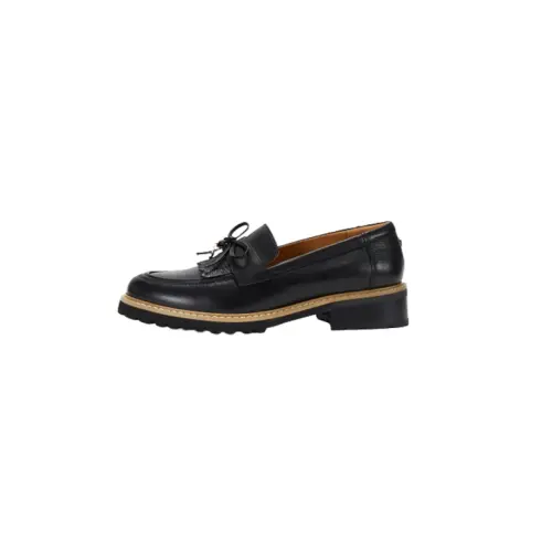 Teenie Weenie Cow Leather Loafers 3cm Women's