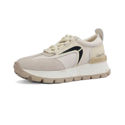 D FUSE SCANDINAVIA Cushioning Abrasion Resistant Height Increasing Low top Chunky Sneakers Women's