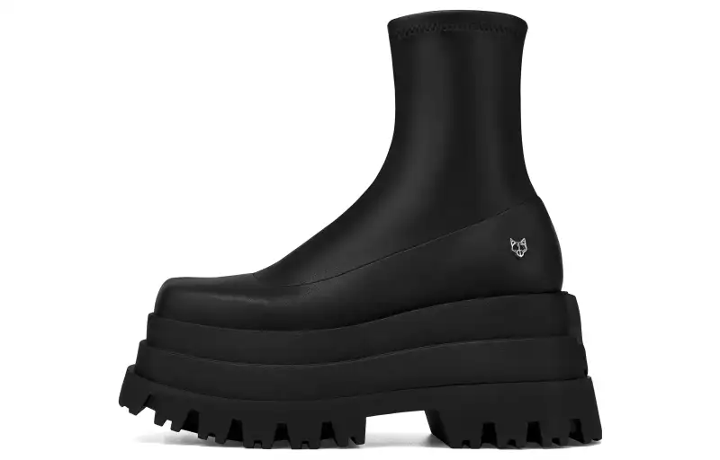 Naked Wolfe SASSY Fashion Ankle Boots Women's Black