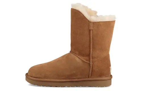 UGG Short Turnlock Fleece Lined Brown Women's