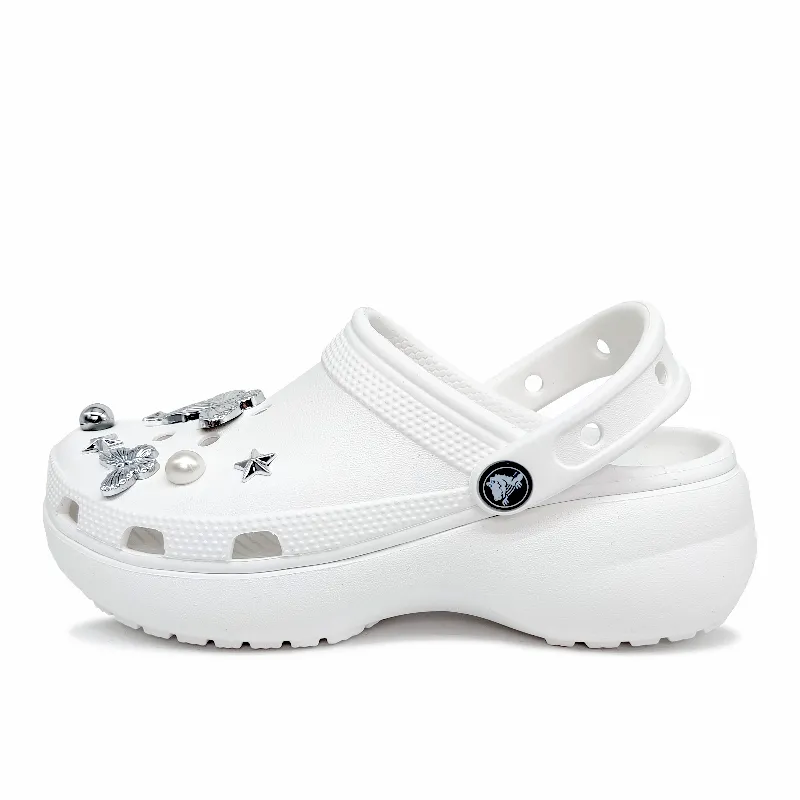 Crocs Classic Platform Clog EVA Clogs Women's White