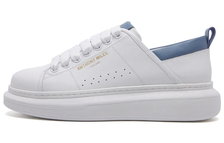 Anthony Miles Cow Leather Low top Skateboard Shoes Men's