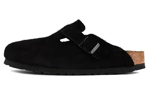 Birkenstock Closed Toe Slippers Women's Black