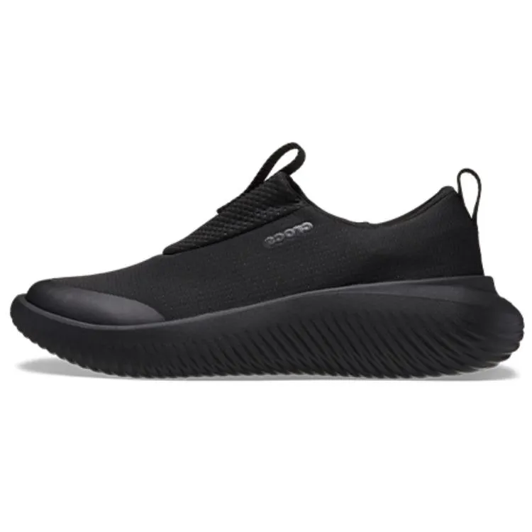 Crocs Non slip Lightweight Low top Running Shoes Unisex Black
