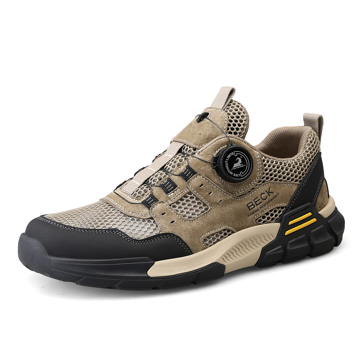 BECK Pigskin Cushioning Slip Resistant Abrasion Resistant Breathable Lightweight Low top Hiking Shoes Unisex
