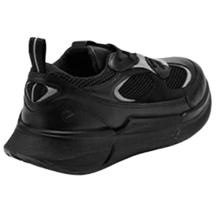 Ecco Walking Shoes 2.2 Cow Leather Abrasion Resistant Low top Running Shoes Men’s Black