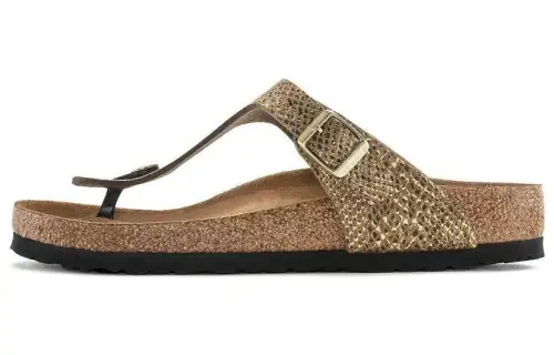 Birkenstock Abrasion Resistant Slip Resistant Flip Flops Women's Mud Green Regular