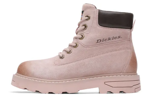 Dickies Short Combat Boots Women's Pink