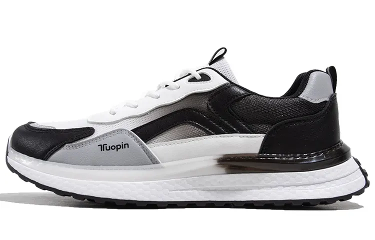 TUOPIN Synthetic Leather Sports Casual Shoes Men's