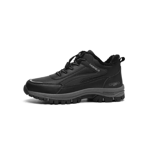 CARTELO Microfiber Leather Casual Shoes Unisex