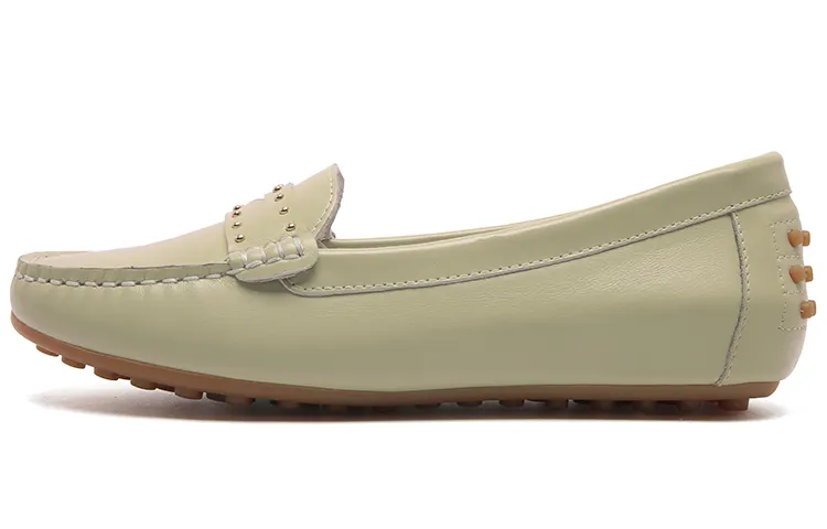 PACO GIL Women's Casual Shoes Women's Low Top Light Green
