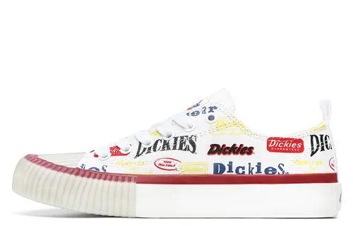 Dickies Canvas Shoes Men's Low Top White