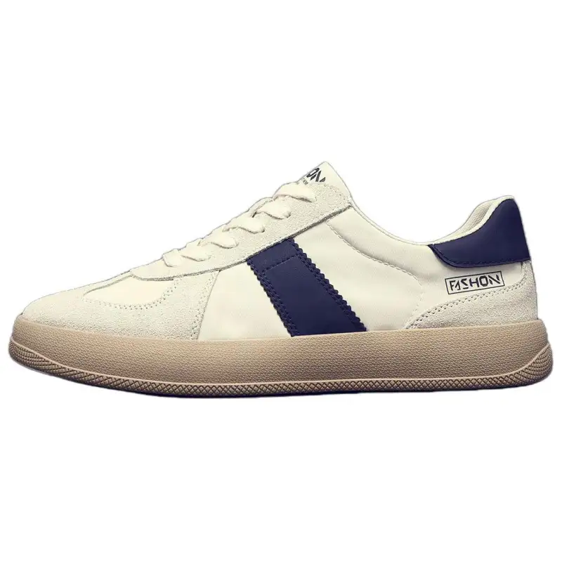 JANE HARLOW Fabric Low top Skateboard Shoes Men's Beige