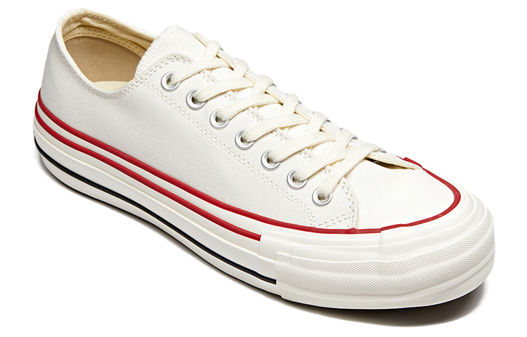 GOOD BAI Coverage Low top Canvas Shoes Unisex White