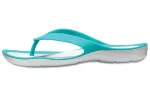 Crocs Abrasion Resistant Flip Flops Women's Light Blue
