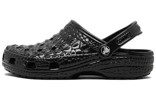 Crocs Classic Crocskin Clogs 'Black'