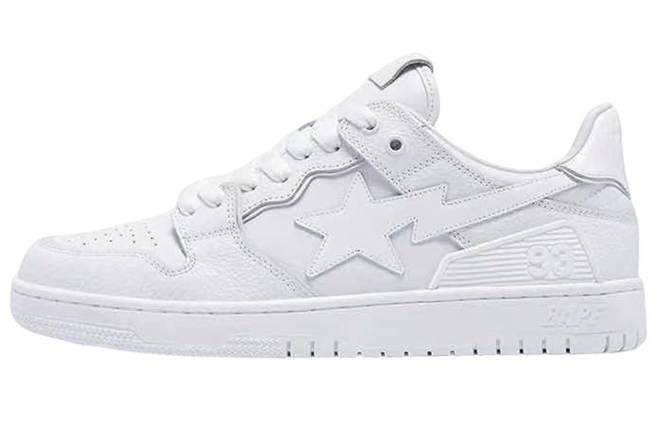 Женские кеды A BATHING APE SK8 STA (белые)