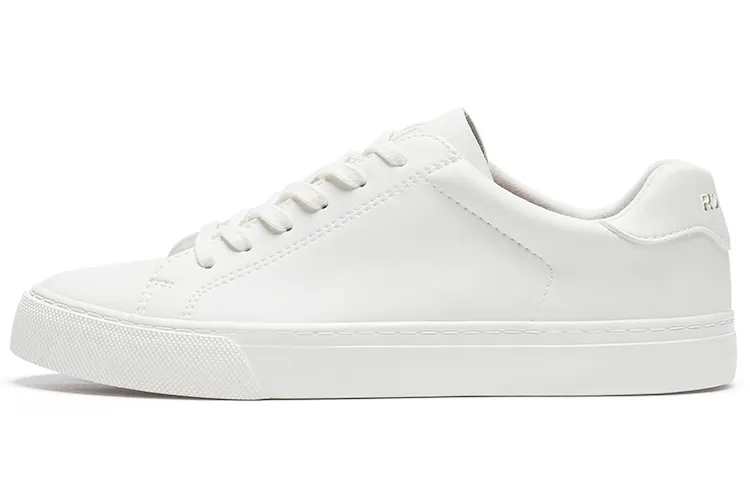 Rockfish 775 Cloud Feel White Sneakers Microfiber Leather Coverage Slip Resistant Lightweight Breathable Low top