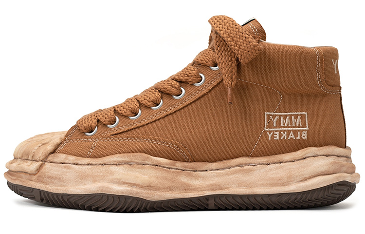 MIHARA YASUHIRO Maison MIHARA YASUHIRO Blakey OD OG Sole Canvas High Brown