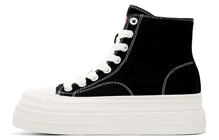 Dickies High top Canvas Shoes Women's Black