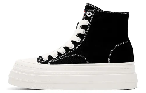 Dickies High top Canvas Shoes Women's Black