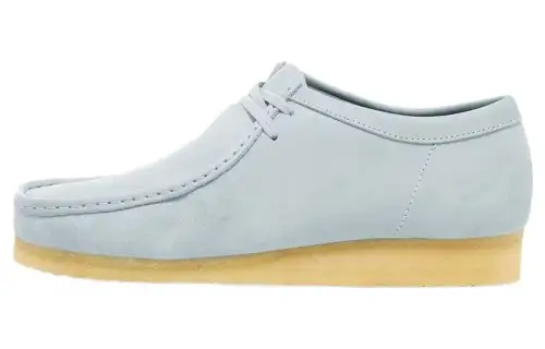Clarks suede lace-up shoes