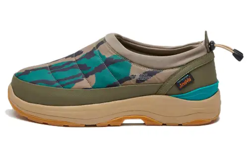 Suicoke Slip Resistant Thermal Low top Sports Casual Shoes Unisex Green