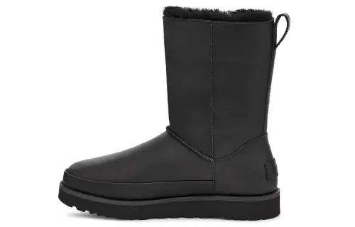 UGG Classic Zip Snow Boots Black Women's