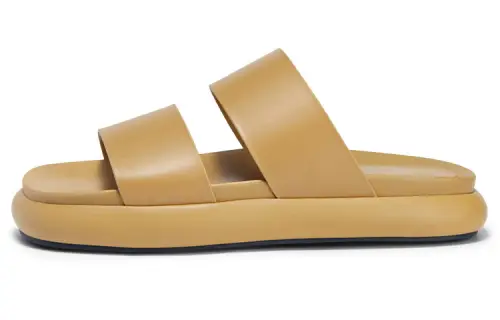 CHARLES&KEITH Composite Sole Quiet Slide Slippers Women's Tawny