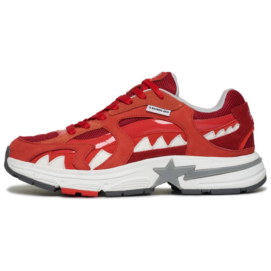Мужские кеды A BATHING APE Low (оранжевые)