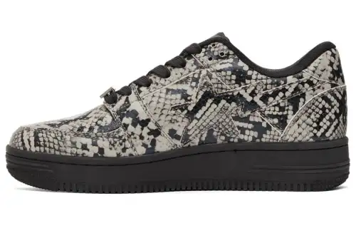 BAPE A BATHING APE Bape Sta Low Snakeskin 2020