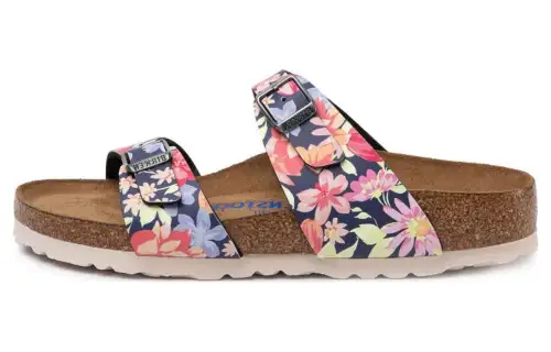 Birkenstock Suede Stylish Sandal Women's Marine Blue