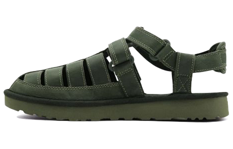 Мужские сандалии UGG Dune Fisherman (зеленые)