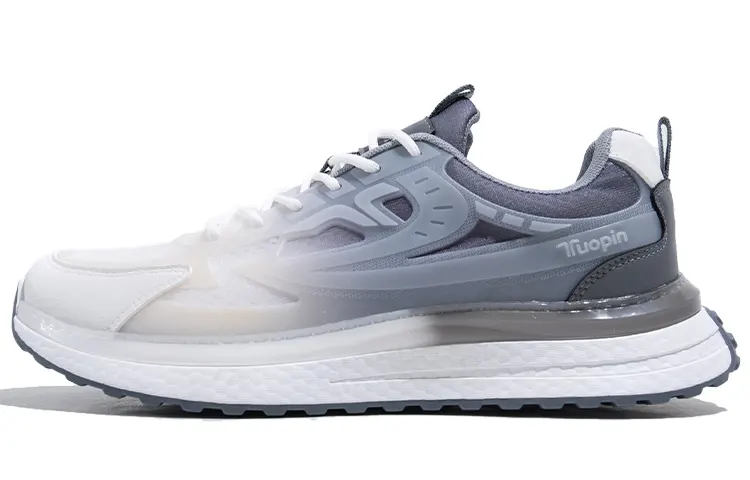 TUOPIN Synthetic Leather, Textile Moisture Wicking, Breathable, Slip Resistant Low top Sports Casual Shoes Men's