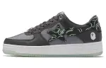 A BATHING APE BAPE STA Canvas Leather Low top Stylish Skateboarding Shoes Men's Digital Camouflage