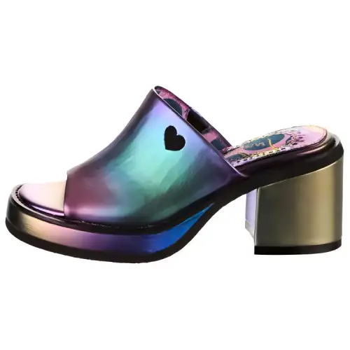 IRREGULAR CHOICE Slide Slippers Women's Black