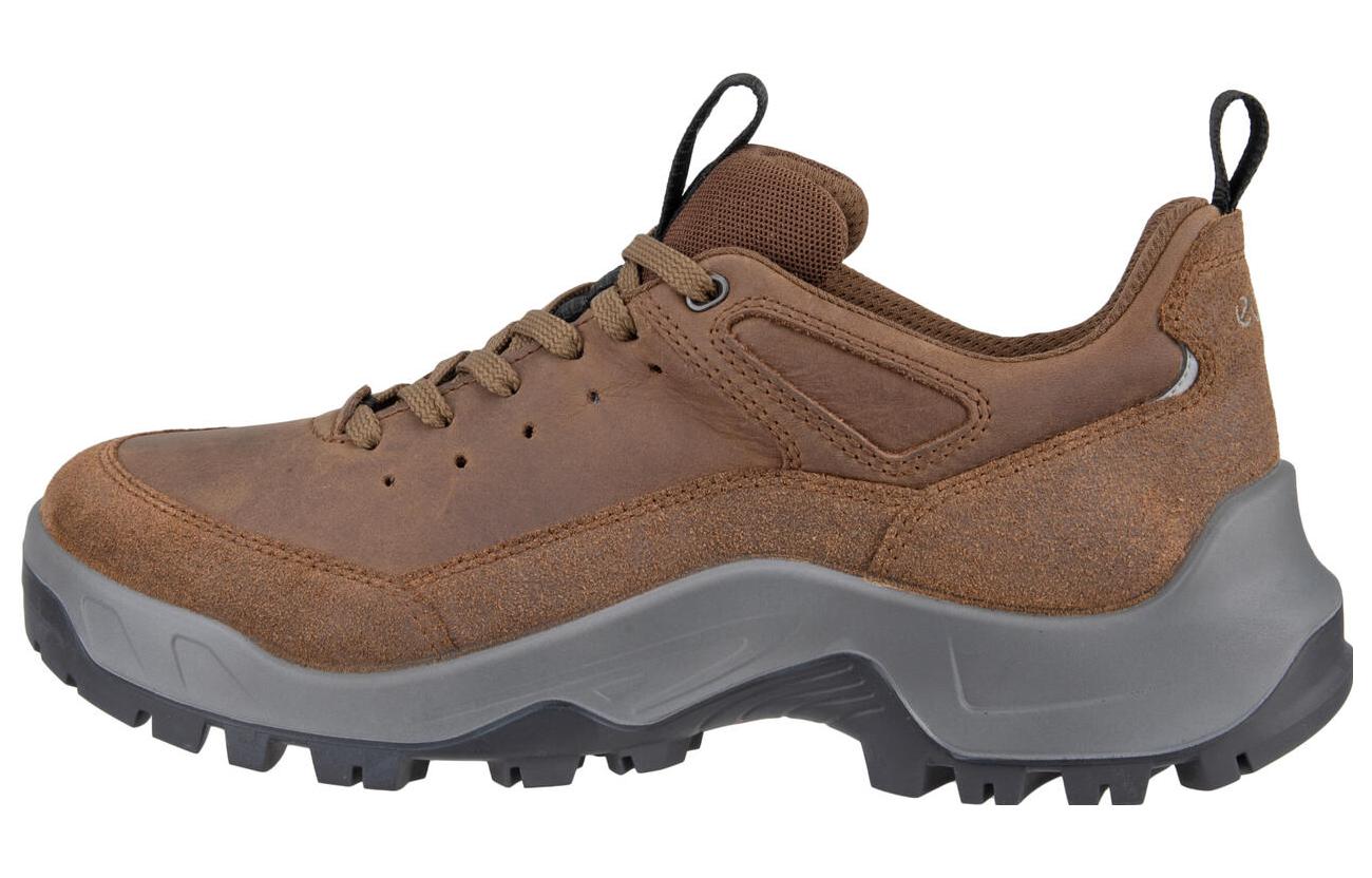 Ecco Leather Low top Outdoor Shoes Men’s Brown