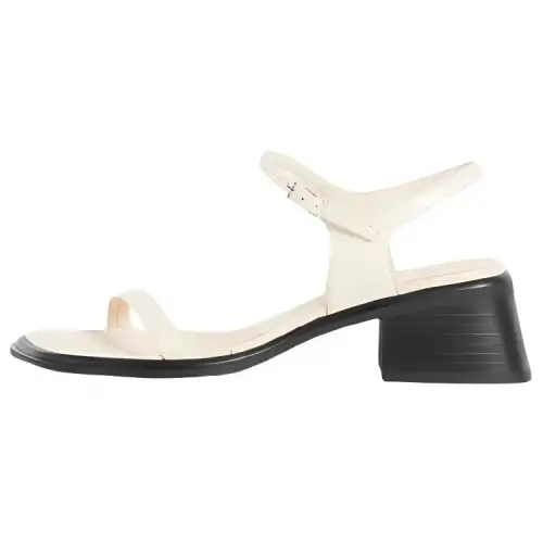 VAGABOND SHOEMAKERS Leather One Strap Sandals 5.3CM Women's Ecru