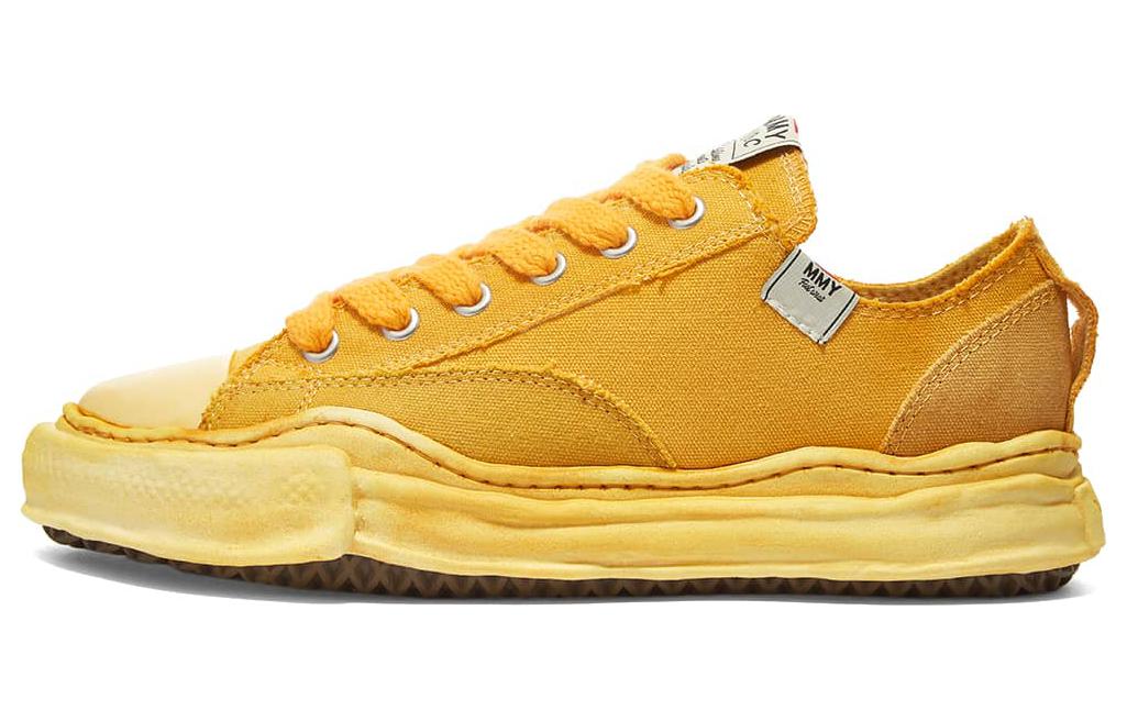 Nigel Cabourn x MIHARA YASUHIRO Low top Stylish Skateboarding Shoes Men's Yellow