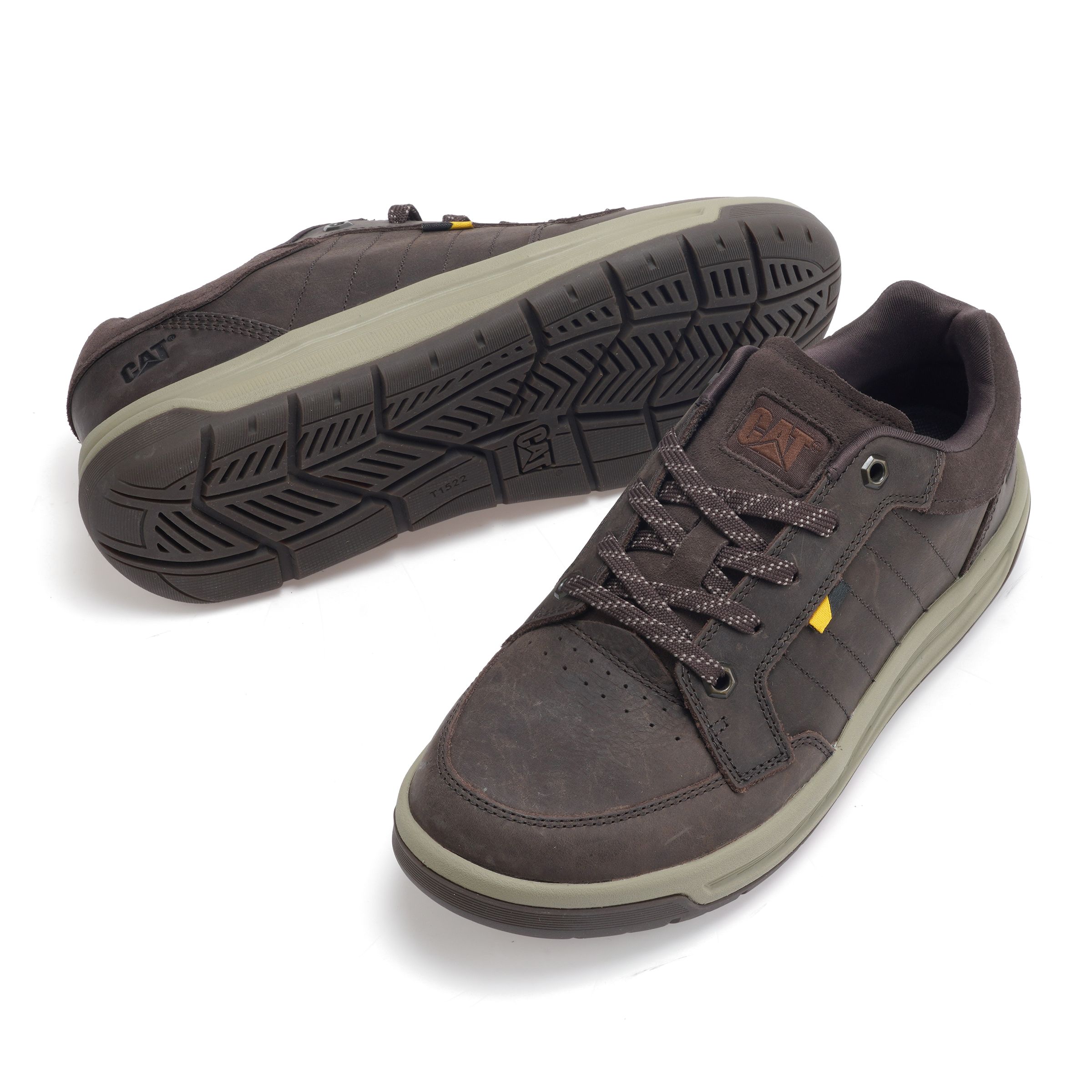 CAT Low top Mountaineering Shoes Unisex Dark Brown