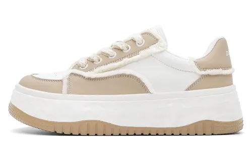 Dickies Platform Low top Sports Casual Shoes Women's Apricot