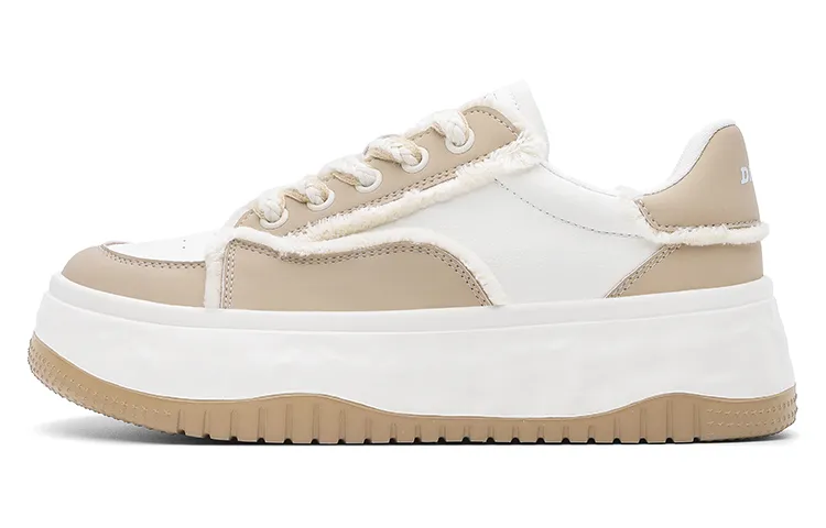 Dickies Platform Low top Sports Casual Shoes Women's Apricot