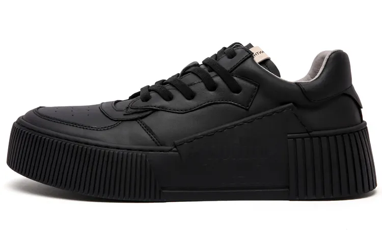 Anthony Miles Stylish Skateboarding Shoes Men's Black