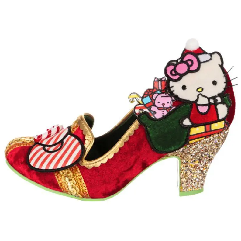 IRREGULAR CHOICE Pu High Heels 7.2cm Women's Red