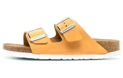 Birkenstock Calfskin Stylish Sandal Women's Yellow
