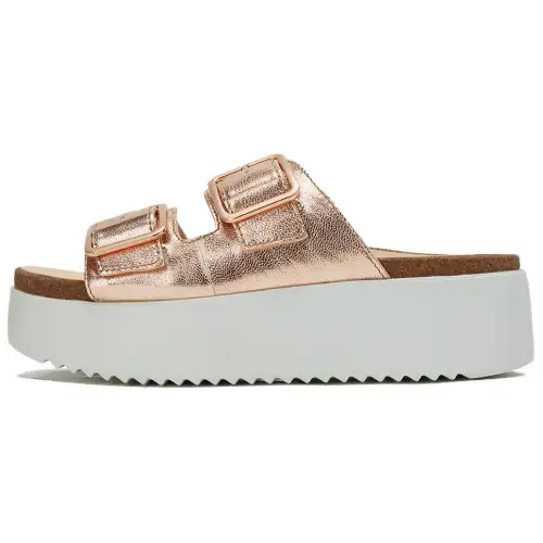 Clarks Slide Slippers Women's Gold
