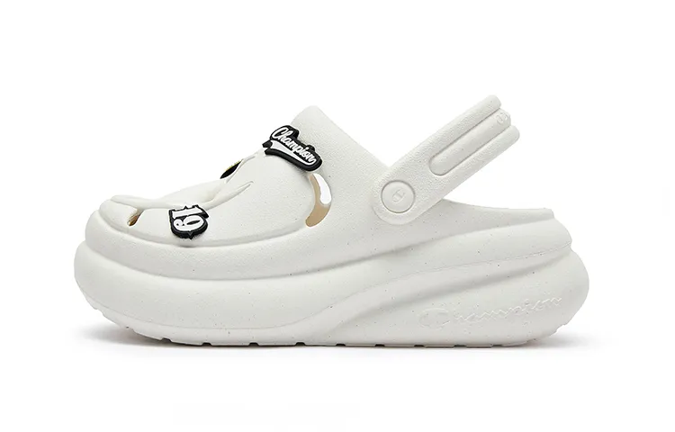 Champion Campus Clogs Women's Ecru