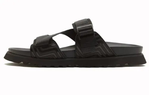 PEDRO Slide Slippers Men's Black/Light Taupe